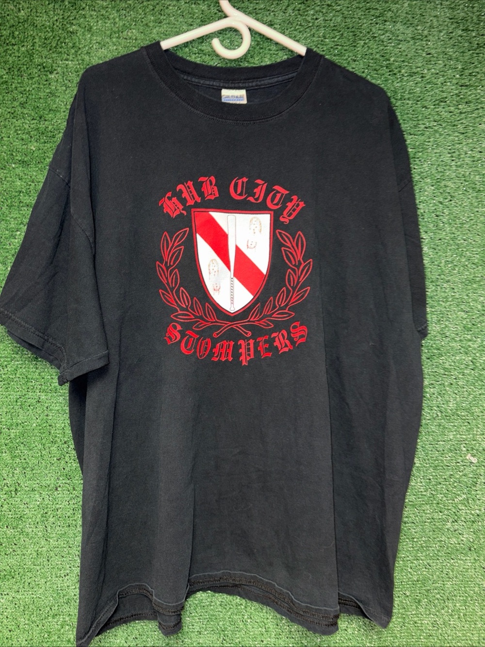 vintage Y2K Hub City Stompers  Black Shirt XXL Gildan tag